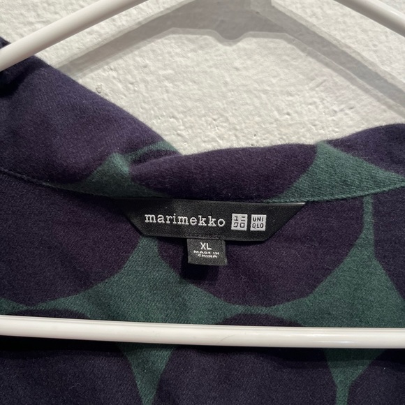 Marimekko X Uniqlo Flannel Button Down - Picture 3 of 4